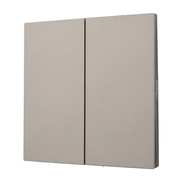reTOUCH Thins+ 16A 2 Gang Switch, 2 Way