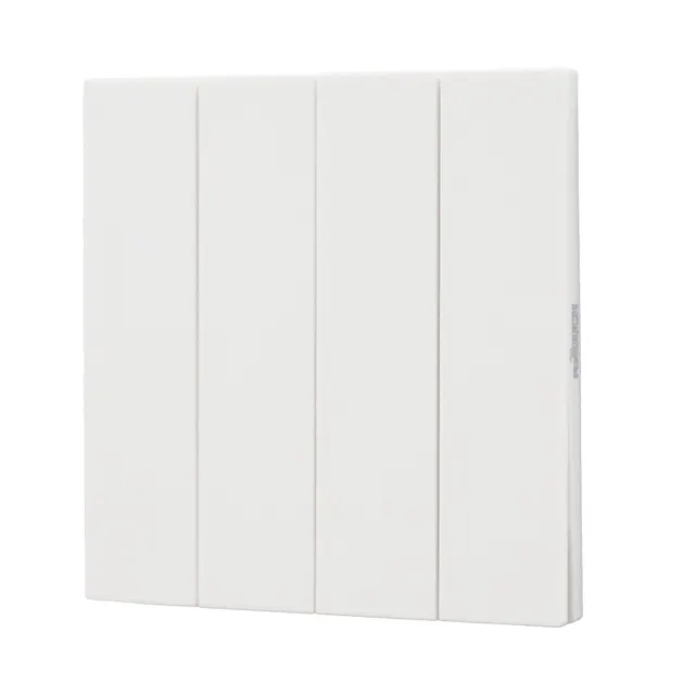reTOUCH Thins+ 16A 4 Gang Switch, 1 Way