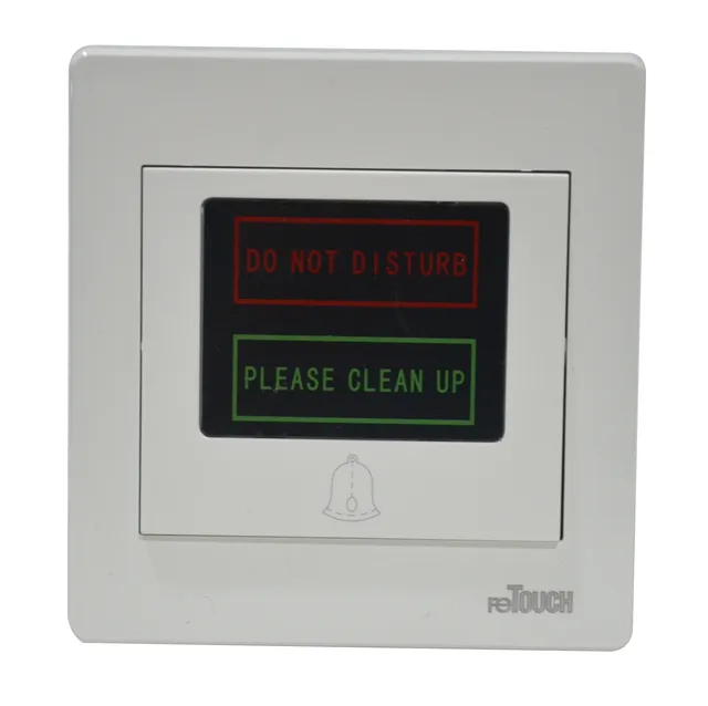 reTOUCH Ultra Rimless Doorbell Switch with DND & MUR